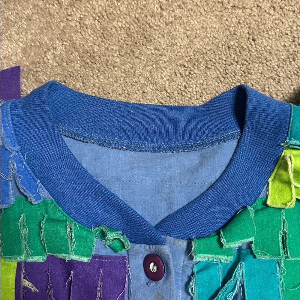 Colorful Patchwork Jacket - image 2